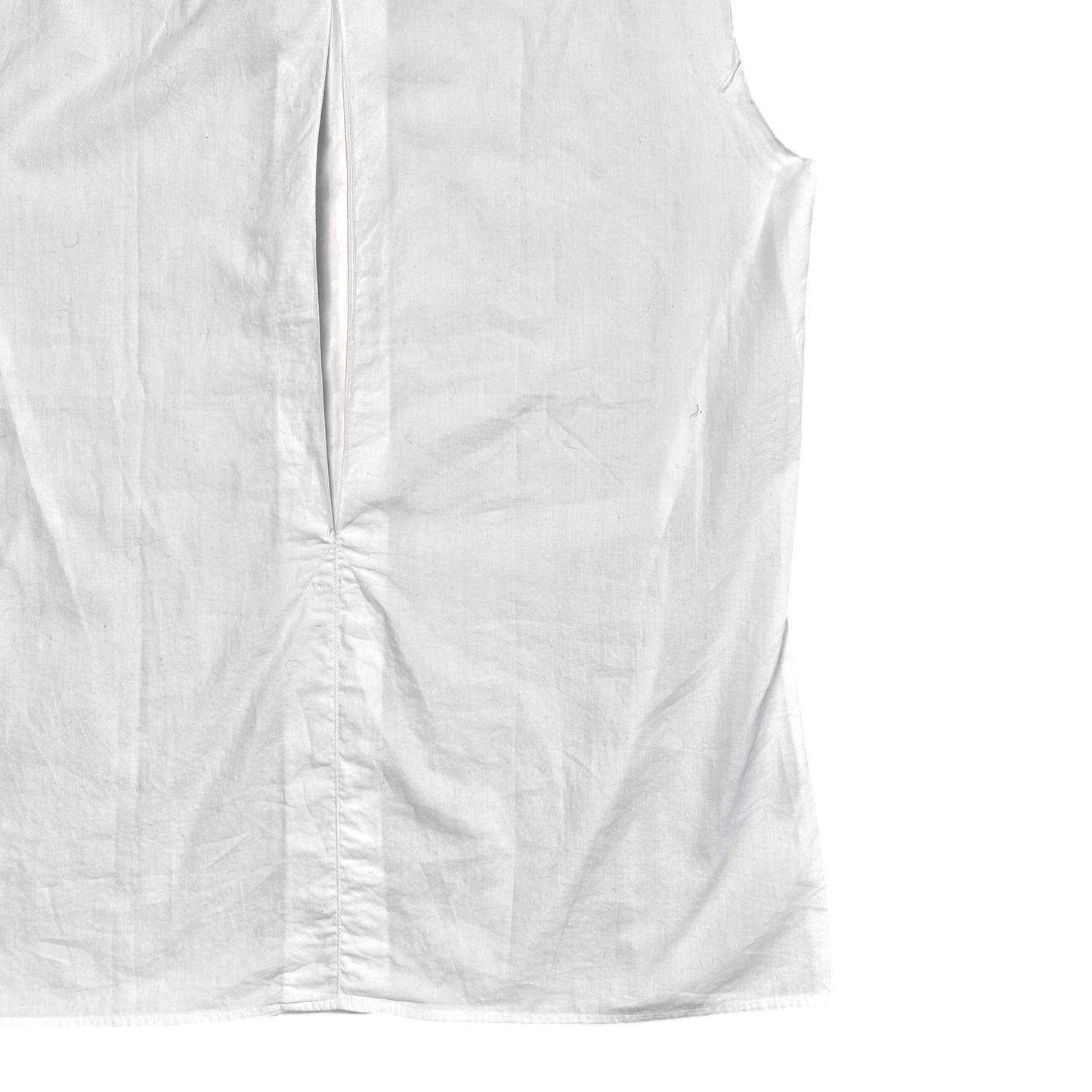 Raf Simons Sleeveless Pleated Shirt - SS99