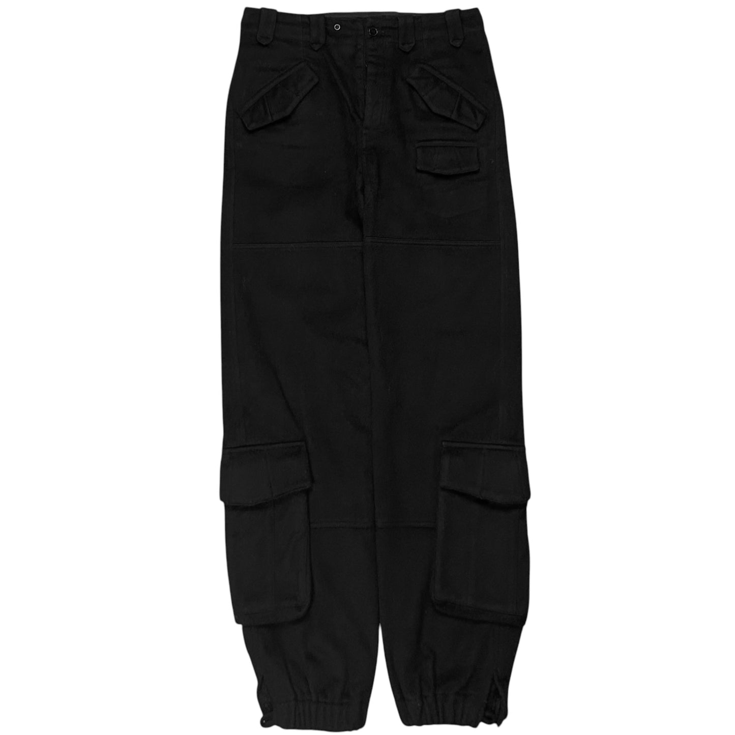 RAF by Raf Simons Parachute Cargo Wool Pants - AW09