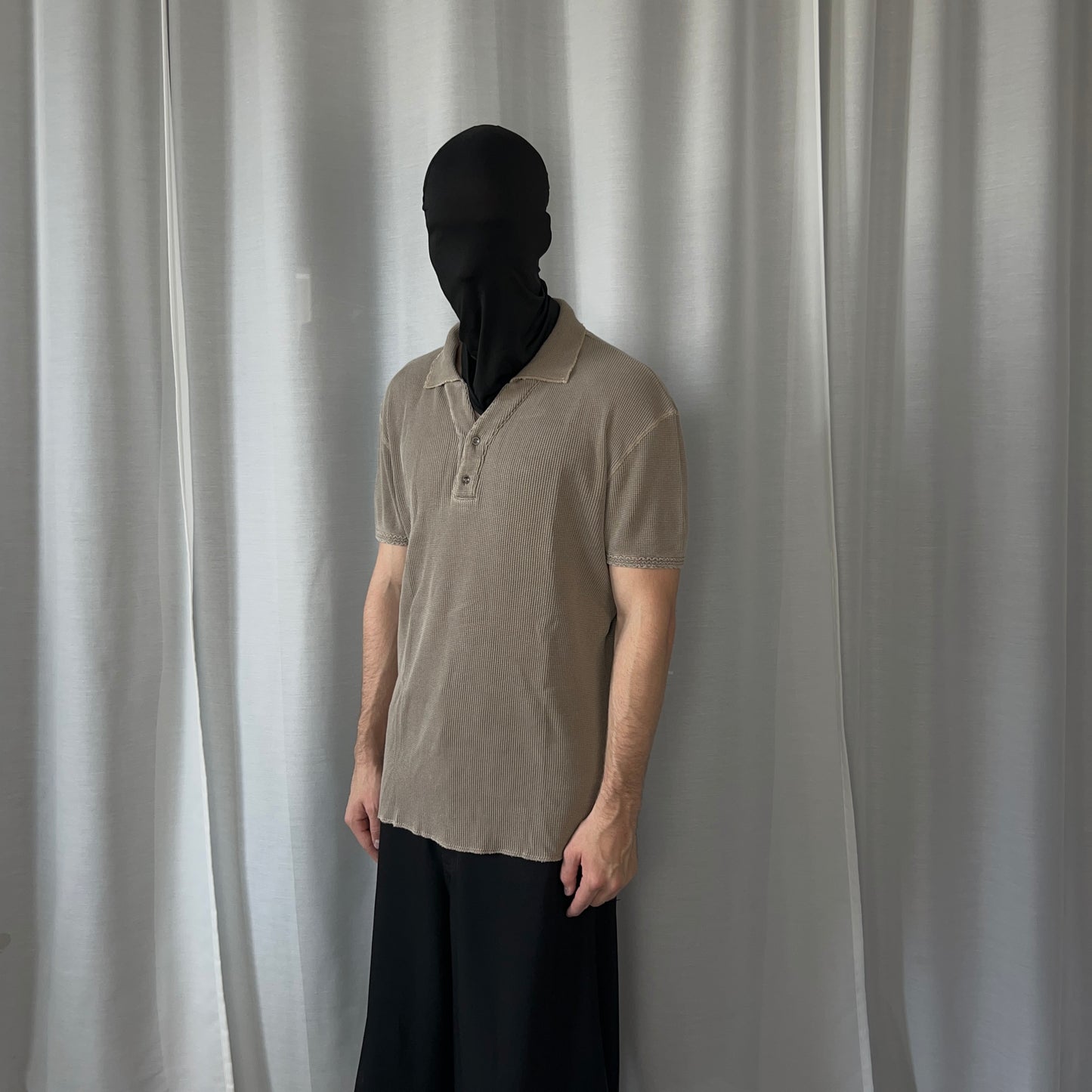 Maison Martin Margiela Waffle Polo Shirt - SS07