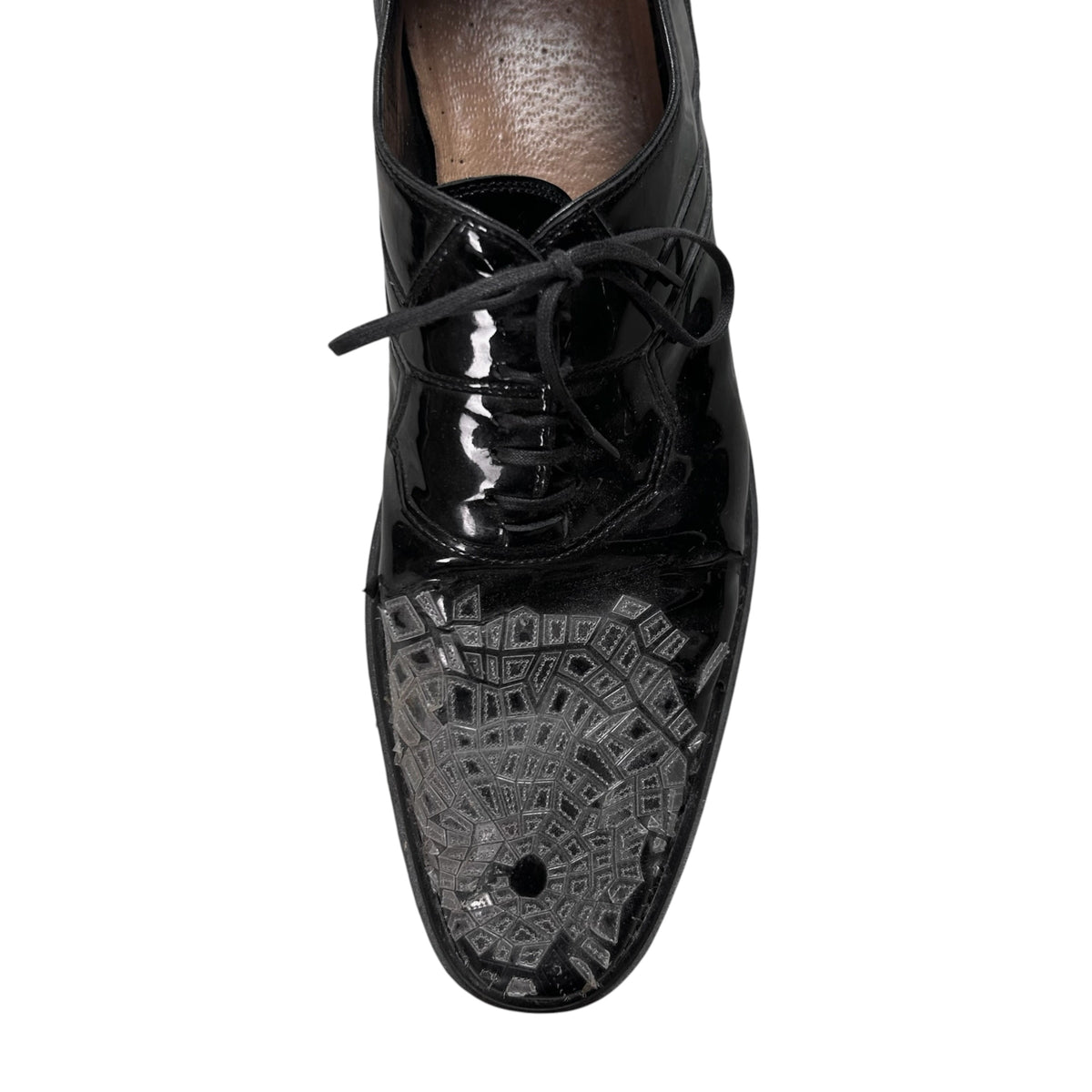 Dior Homme Lumiere Du Nord Shattered Glass Derbies - AW08