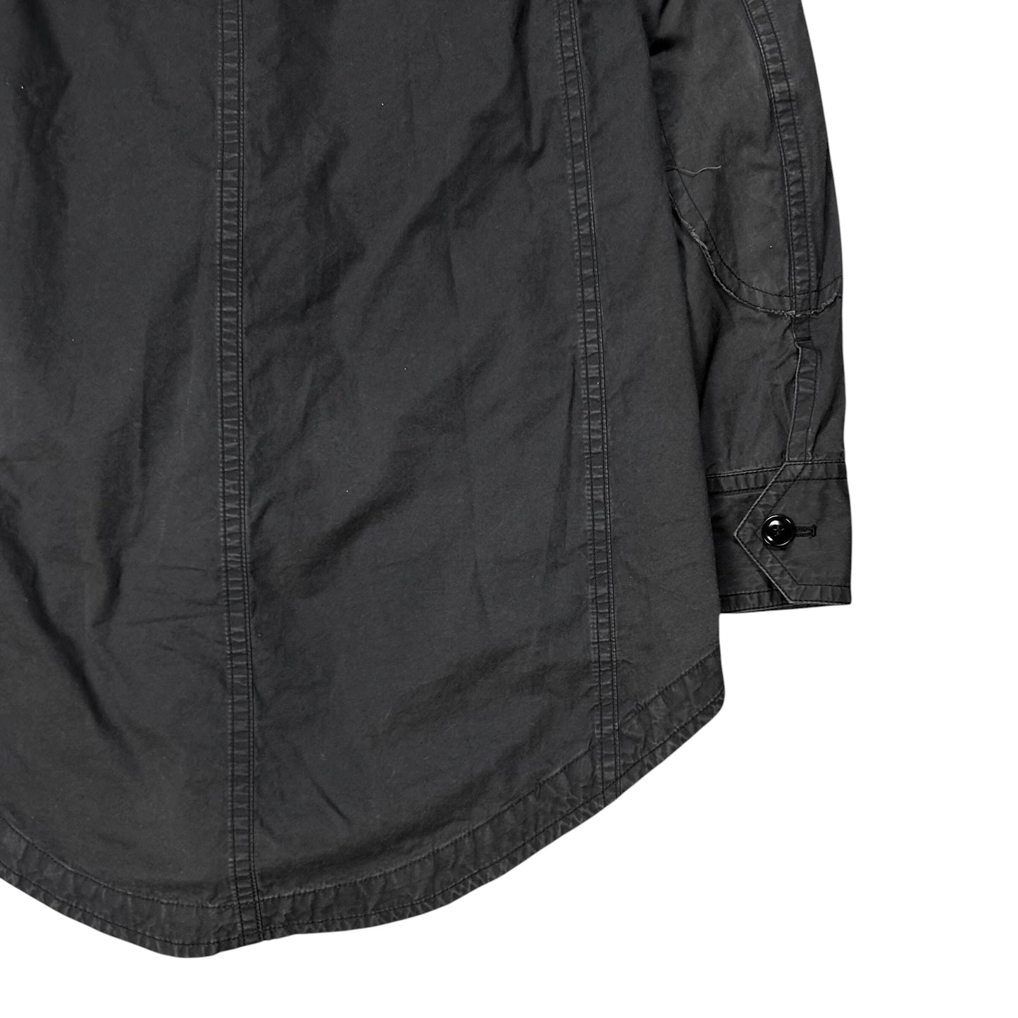 Y’s by Yohji Yamamoto Distressed Hooded Field Jacket - AW04