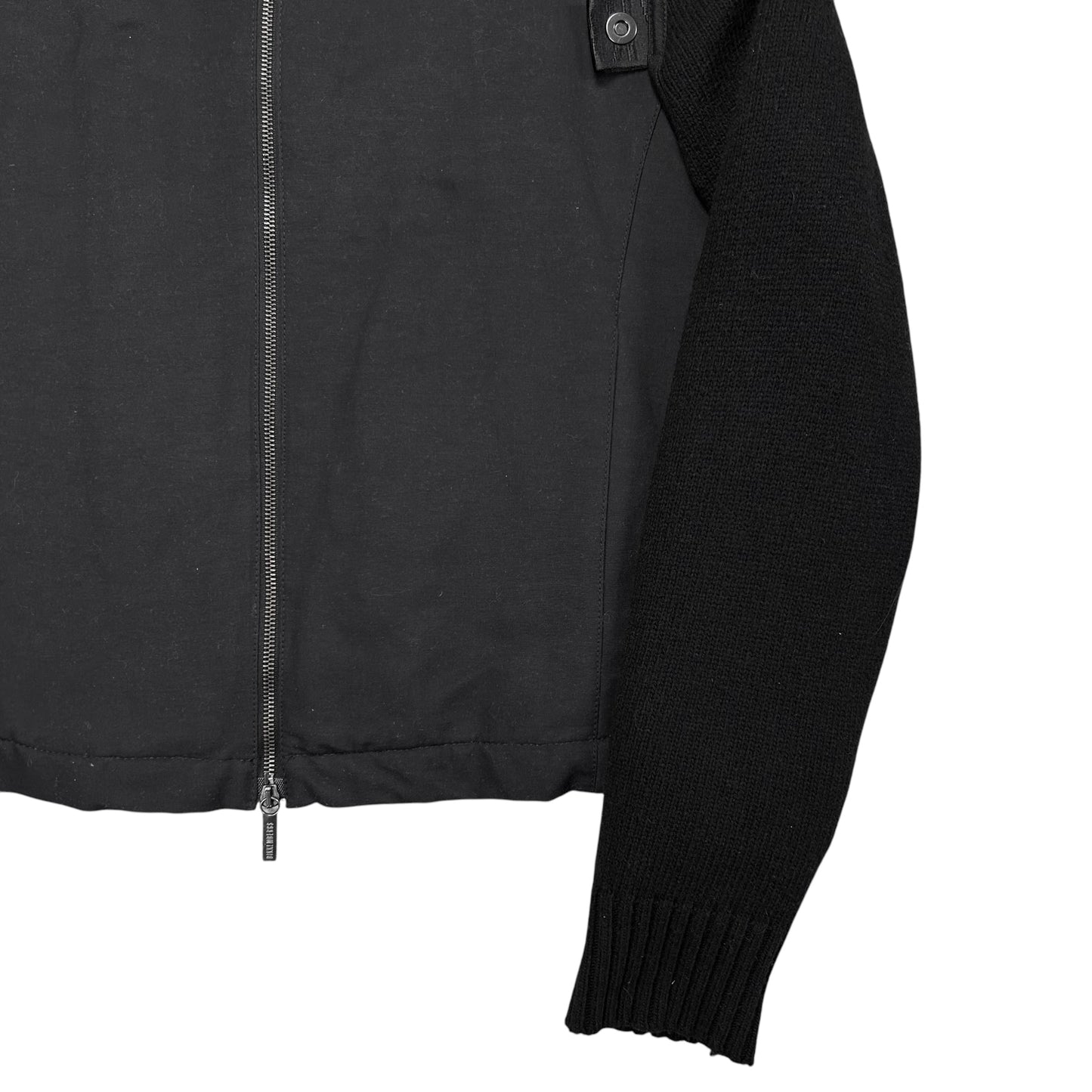 Dirk Bikkembergs Knit Sleeve Attached Jacket