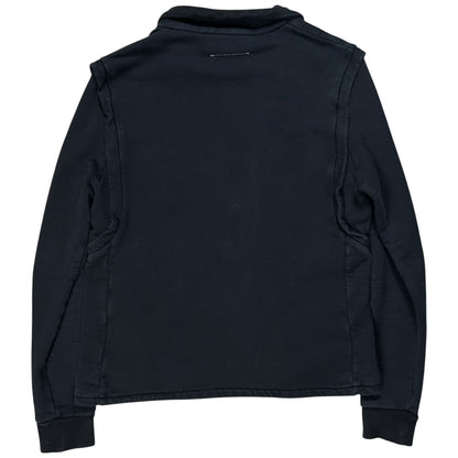 MM6 Maison Margiela Hybrid Lapel Zip Sweater - AW08