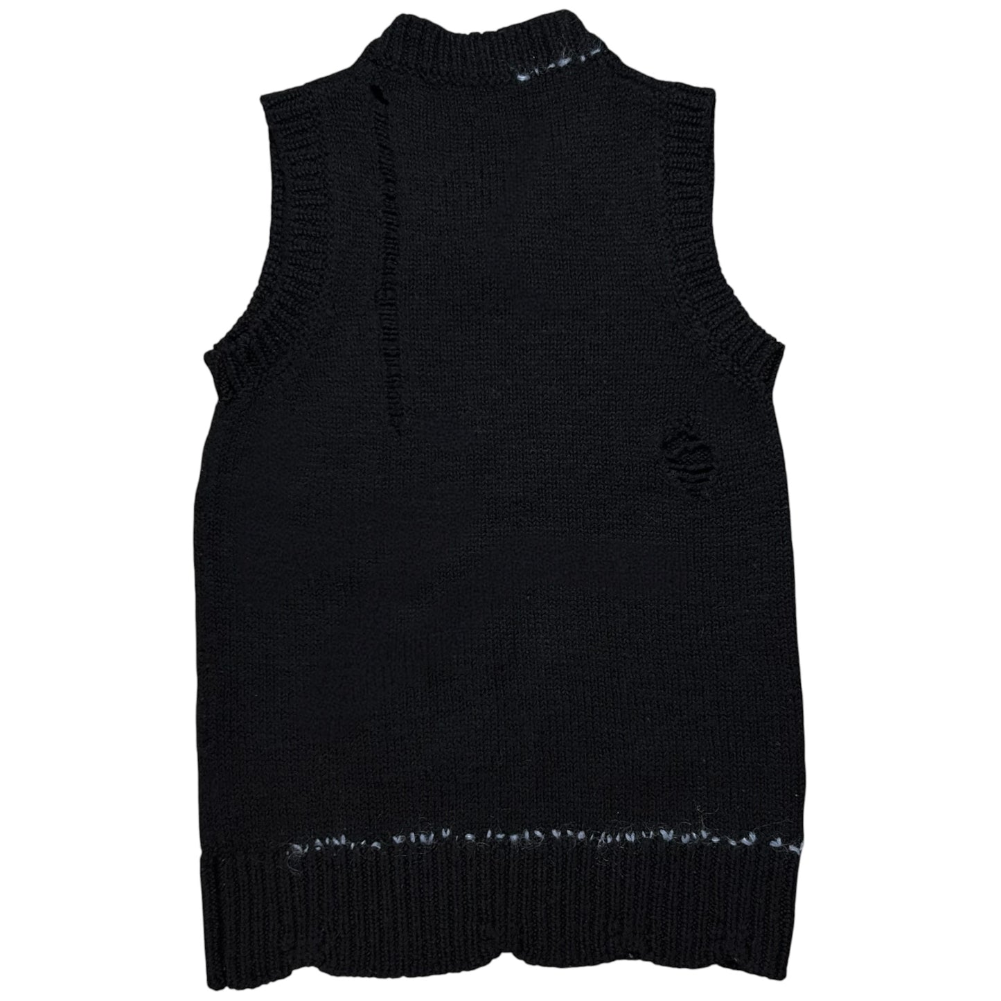 Raf Simons Distressed Knit Vest - AW15