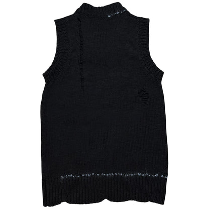 Raf Simons Distressed Knit Vest - AW15