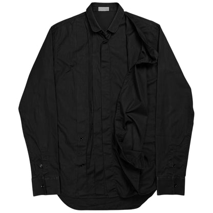 Dior Homme Pleated Flap Shirt Dior Homme Pleated Flap Shirt