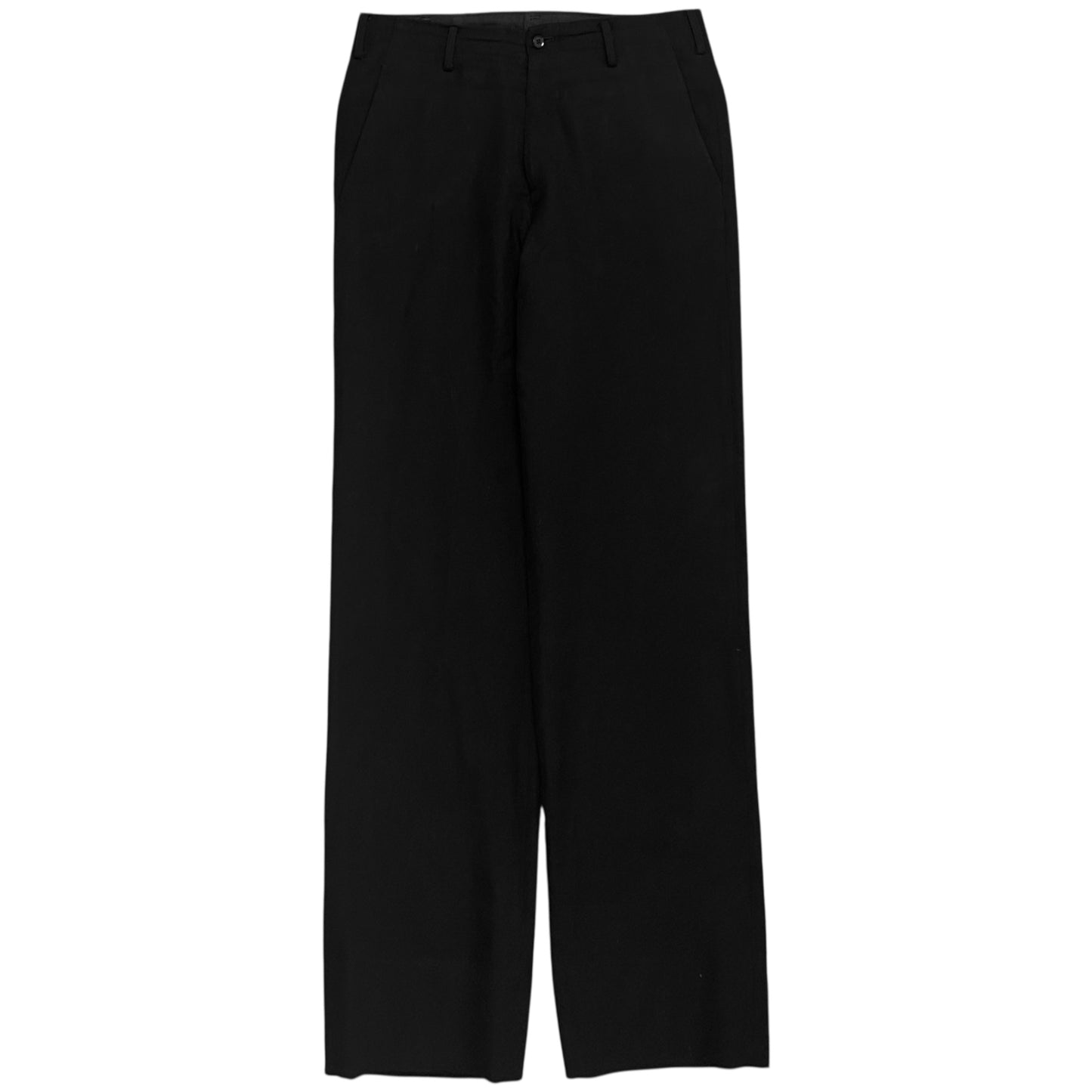 Yohji Yamamoto Pour Homme Straight Runway Wool Trousers - AW05