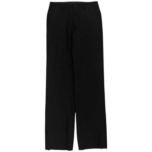 Yohji Yamamoto Pour Homme Straight Runway Wool Trousers - AW05