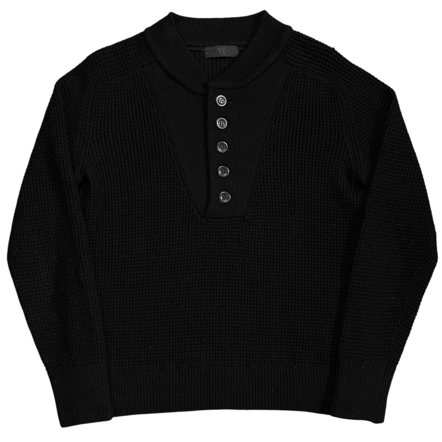 Y‘s by Yohji Yamamoto Buttoned Knit Sweater