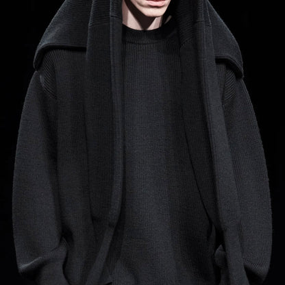 Balenciaga Double Sleeve Knit Sweater - AW20
