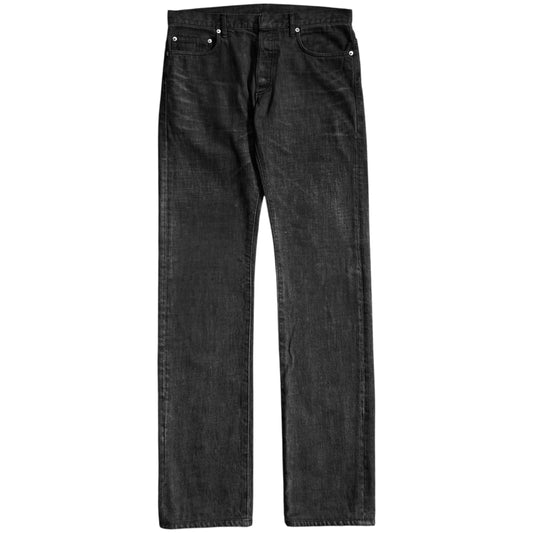 Dior Homme Charcoal Fade Slim Jeans - SS10