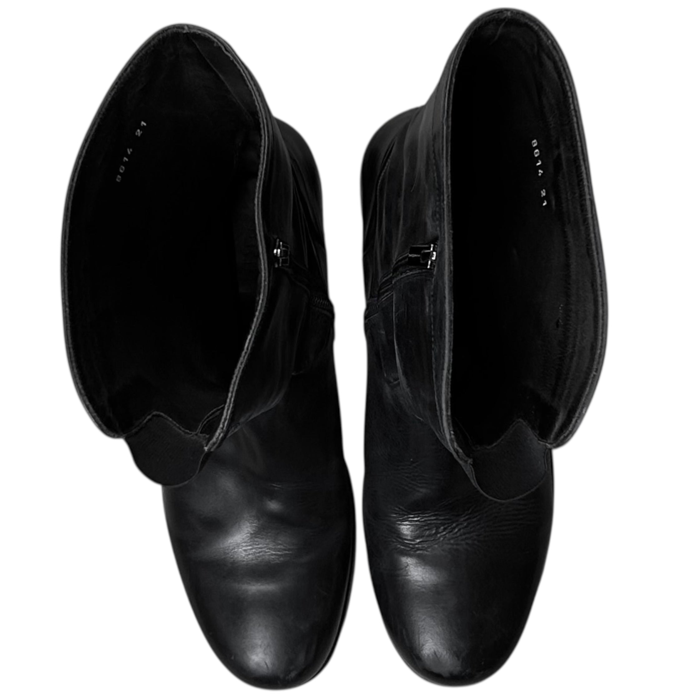 Jil Sander Zip Moto Boots - AW07 – Vertical Rags
