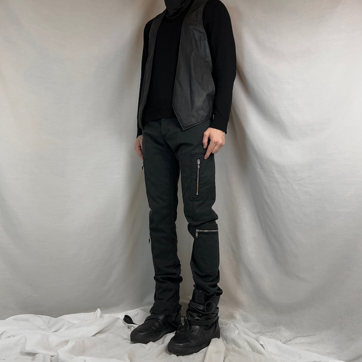 Dior Homme Multi Zip Slim Jeans - AW17