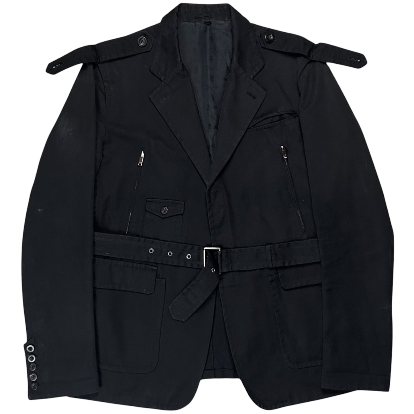 Gucci by Frida Giannini Belted Military Jacket - SS07