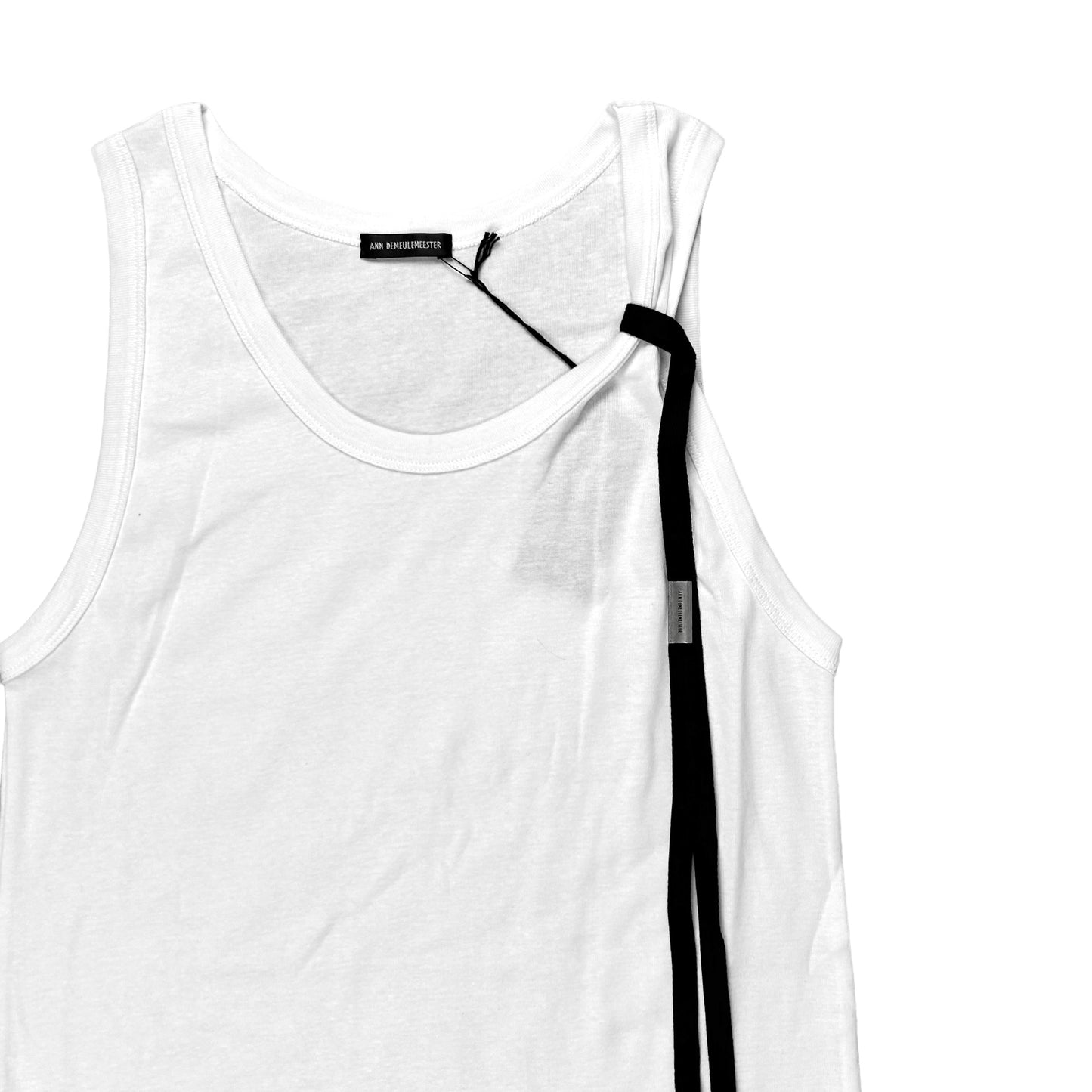 Ann Demeulemeester Seva Contrast String Tank Top - AW21