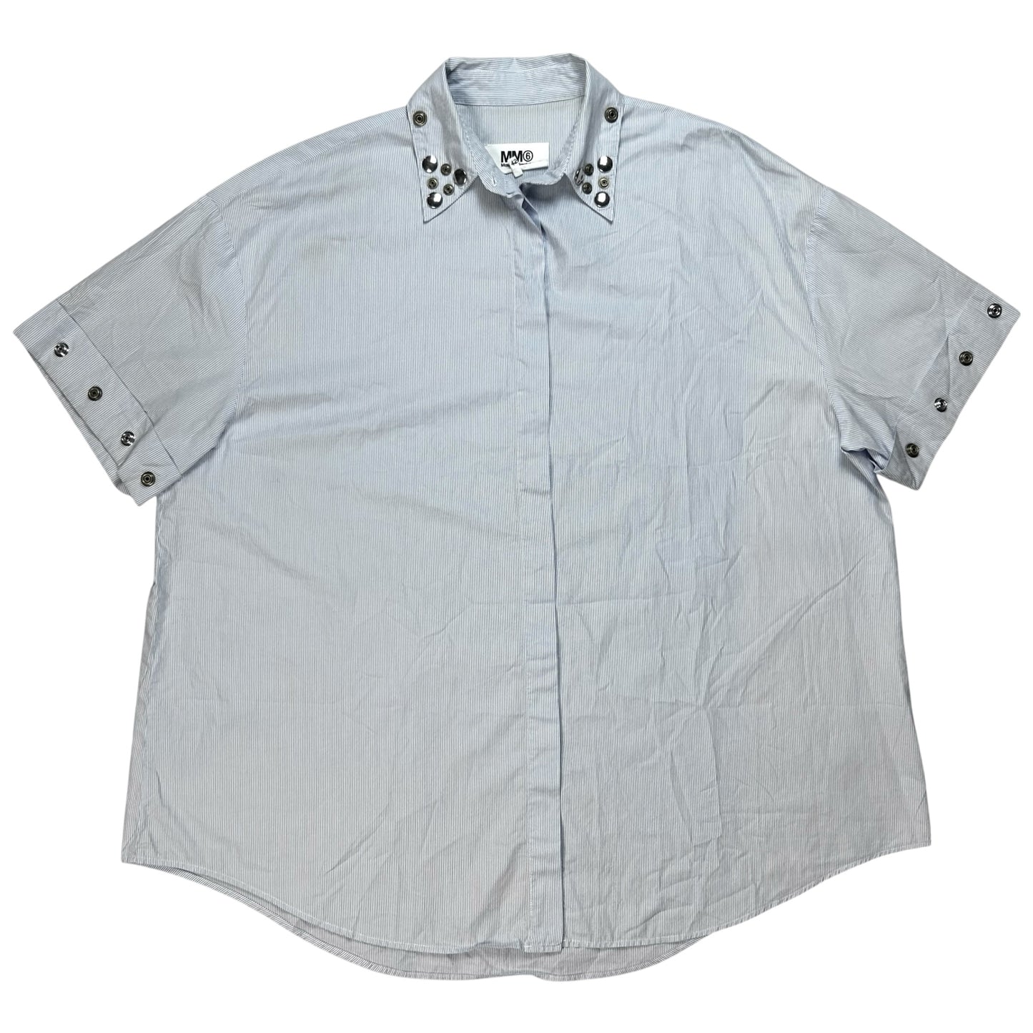MM6 Maison Margiela Studded Short Sleeve Shirt - 2010s