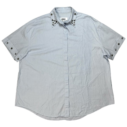 MM6 Maison Margiela Studded Short Sleeve Shirt - 2010s