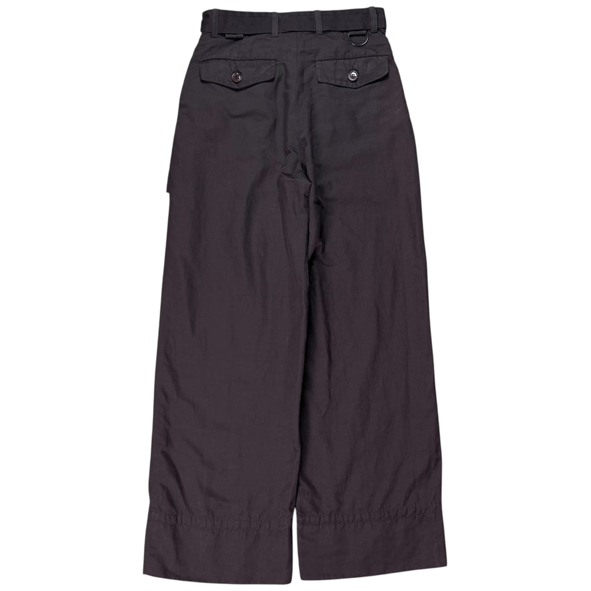 Dries Van Noten Belted Front Flap Trousers - AW19