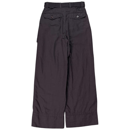 Dries Van Noten Belted Front Flap Trousers - AW19