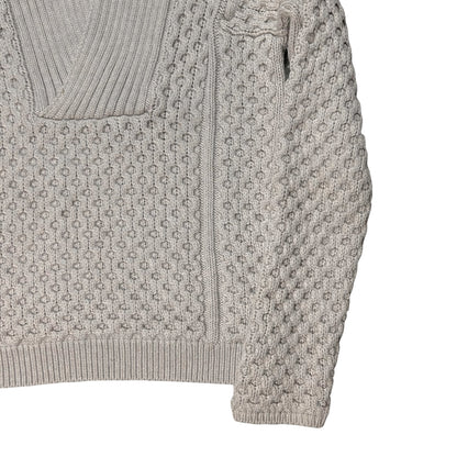 Gucci by Frida Giannini Shawl Collar Cable Knit - AW10
