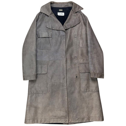 Maison Martin Margiela Leather Work Coat - AW03