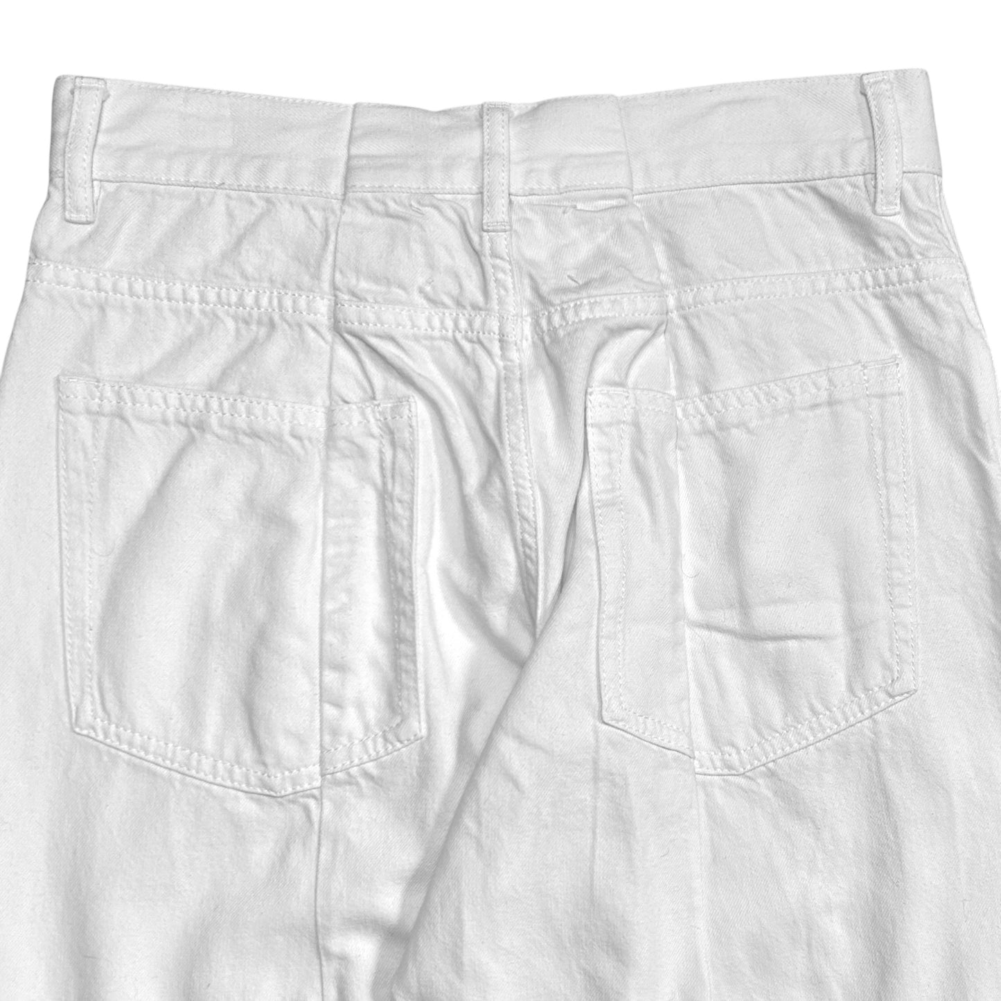 Maison Margiela Wide Deconstructed Waist Jeans - SS18