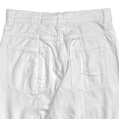 Maison Margiela Wide Deconstructed Waist Jeans - SS18