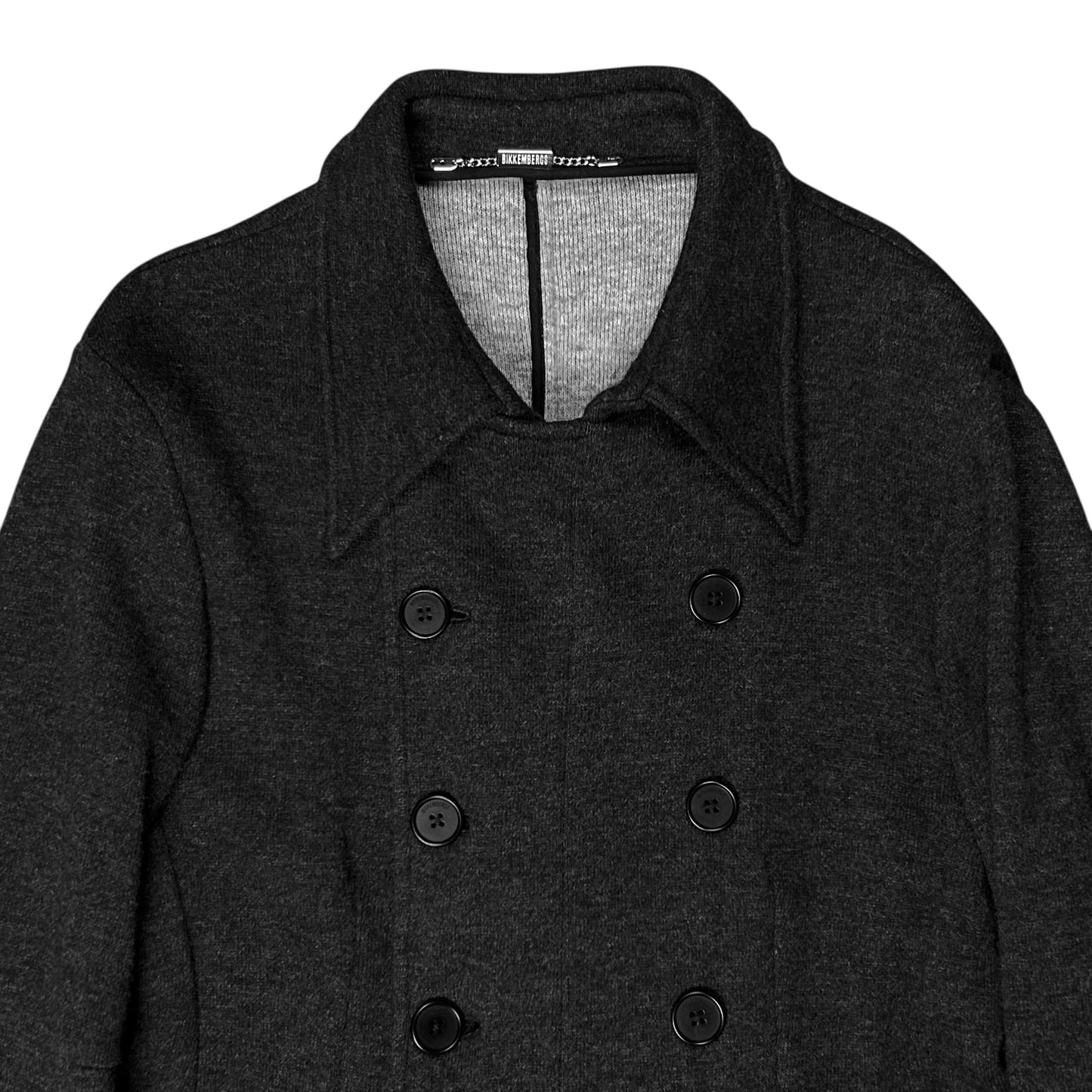 Dirk Bikkembergs Victorian Multi Button Wool Coat - AW10