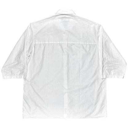 Jil Sander Blurry Grid Print Bowling Shirt - SS07