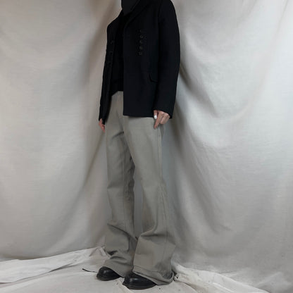 Raf Simons Bell Bottom Flared Work Pants - SS21