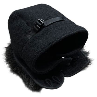 Comme des Garcons Homme Plus Zipped Fur Hood