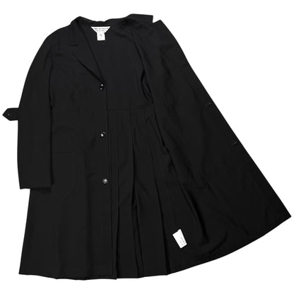 Comme des Garcons Back Pleated Belt Coat - SS04