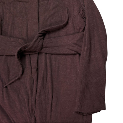 Rick Owens Belt Wrap Sisyphus Blood Coat - AW18