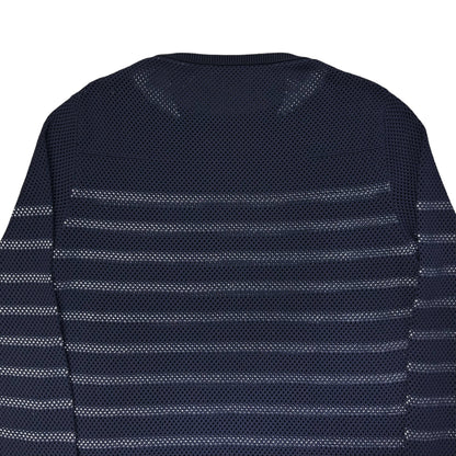 Dior Homme Perforated Stripe Sweater - SS15