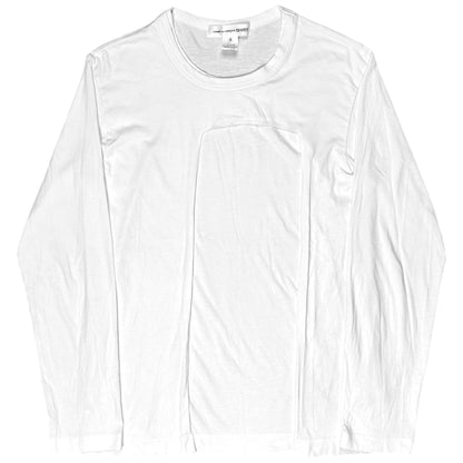 Comme des Garcons Shirt Layered Cut Out Longsleeve