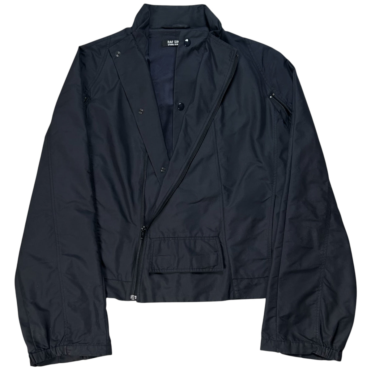 Raf Simons Asymmetric Multi Zip Bomber Jacket - SS08