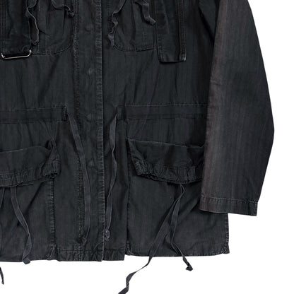 Maison Martin Margiela Belted Cargo Tassel Chore Jacket - SS05