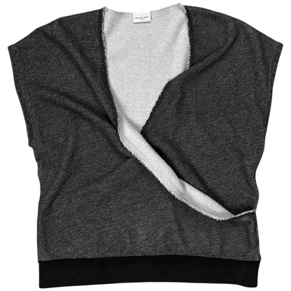 Dries Van Noten Asymmetric Layered Kimono Vest