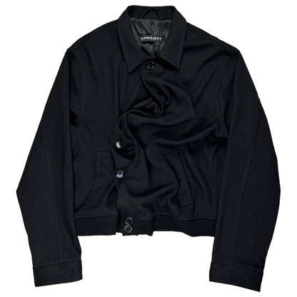 Y/Project Asymmetric Twisted Work Jacket - SS20