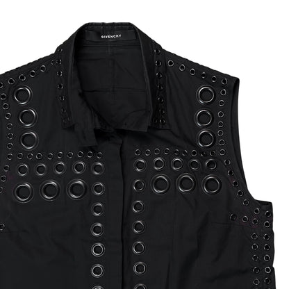 Givenchy Sleeveless Eyelet Shirt - SS11