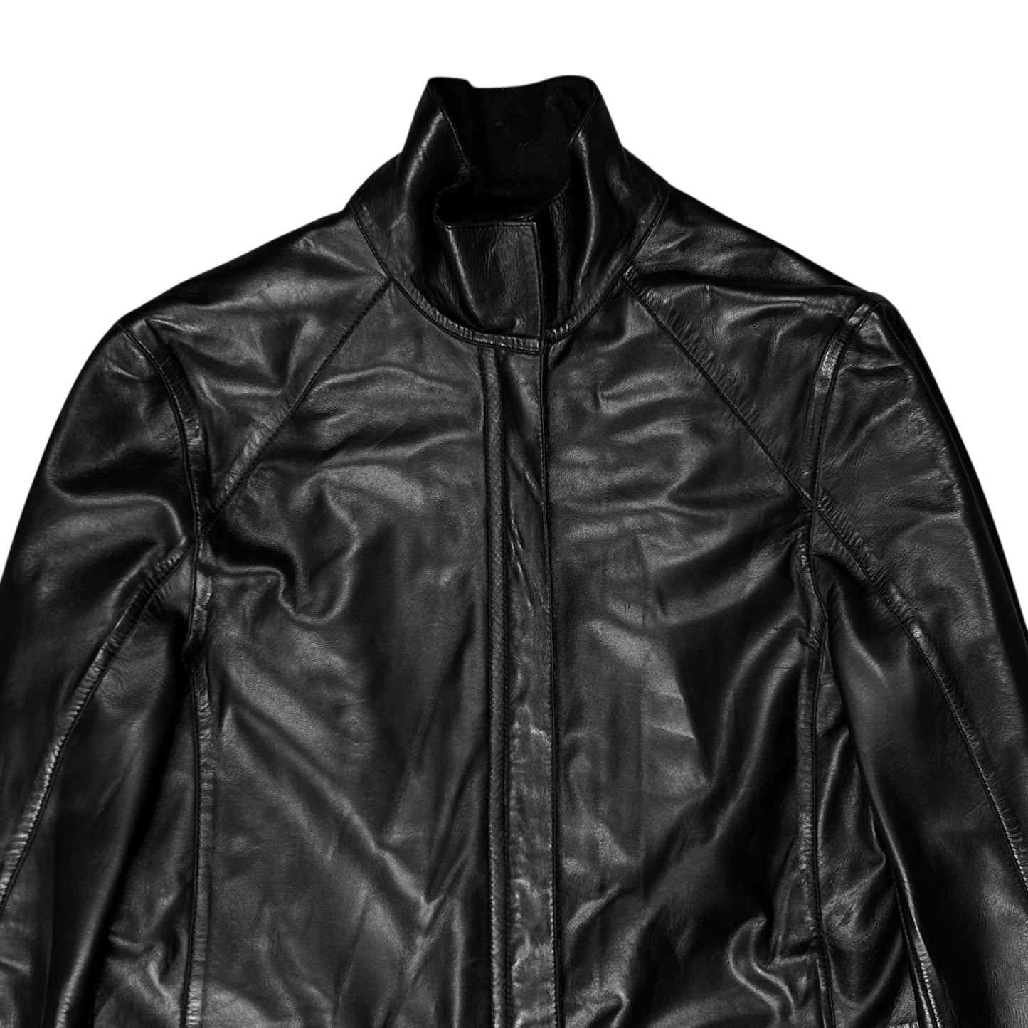 Jil Sander Reversible Leather Coat - AW12