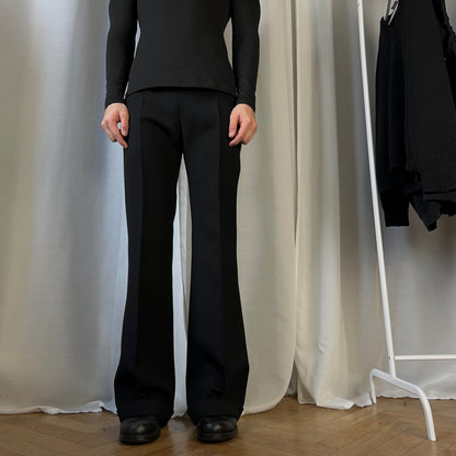 Balenciaga Flared Waist Zip Trousers - AW05