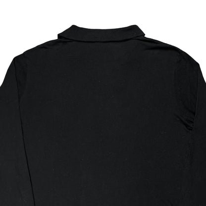 Ann Demeulemeester Deconstructed Collar Cashmere Blend Sweater