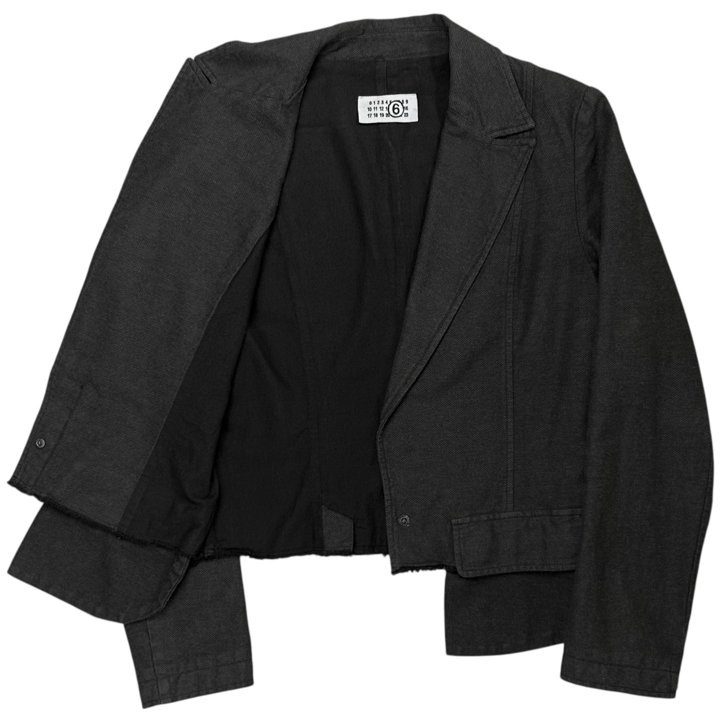 Maison Martin Margiela Deconstructed Cut-Off Blazer - AW06