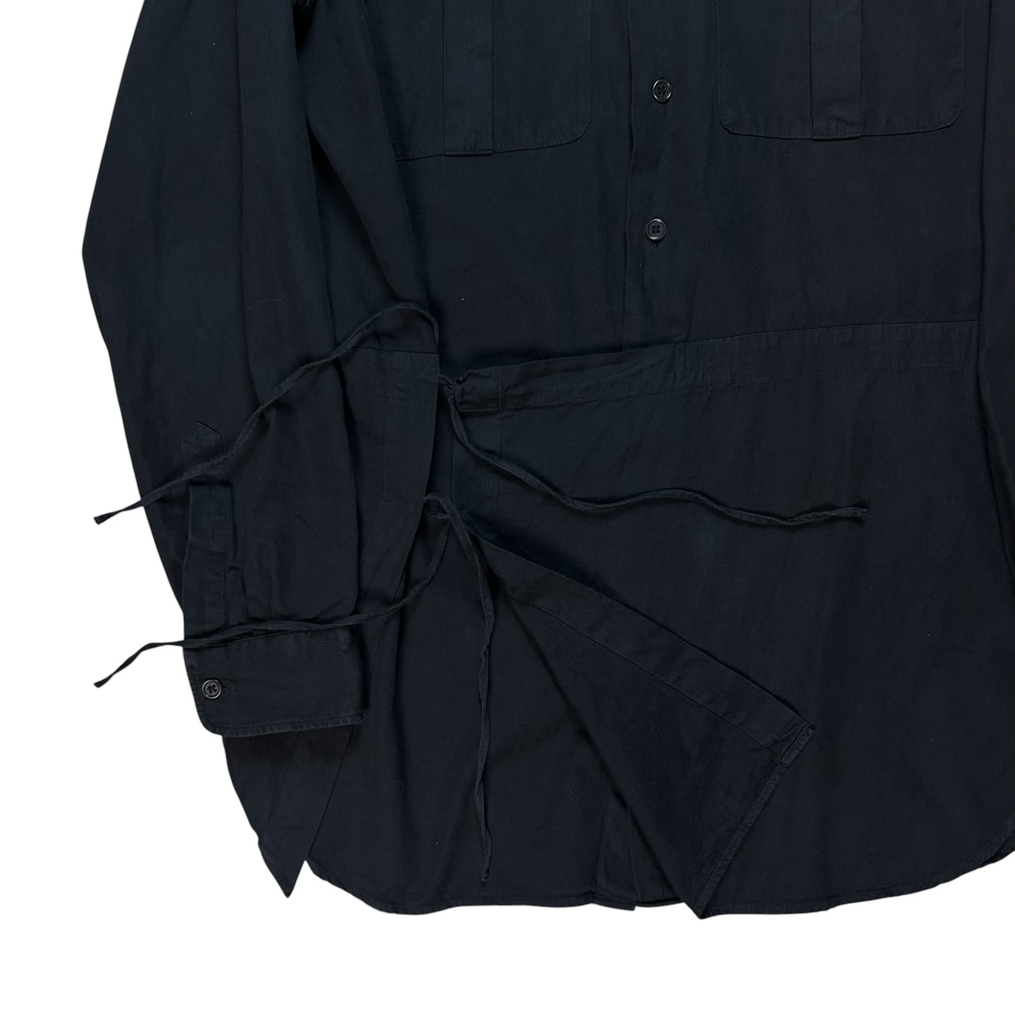 Dries Van Noten Asymmetric Wrap Cargo Shirt - AW16