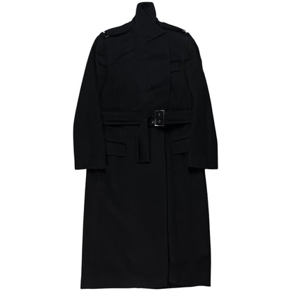 Gucci by Tom Ford Belted Shoulder Strap Cashmere Coat - AW03