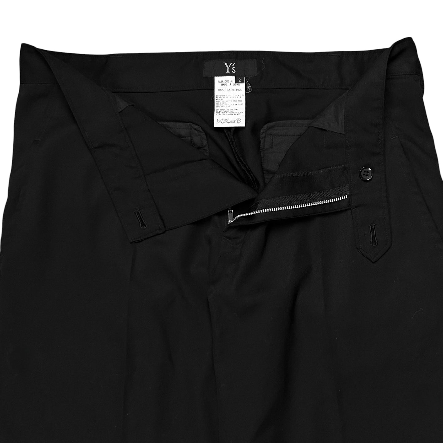 Y’s by Yohji Yamamoto Wide Capri Trousers - AW12