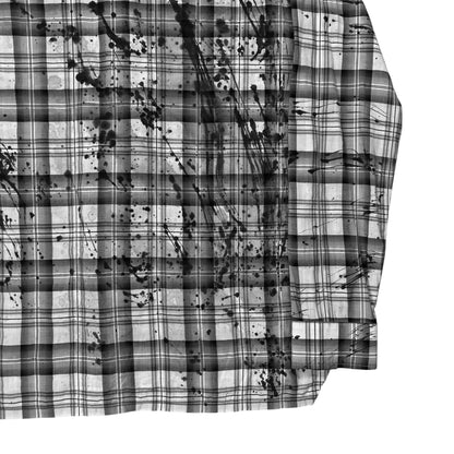 Kris Van Assche Paint Splatter Flannel Shirt - SS11