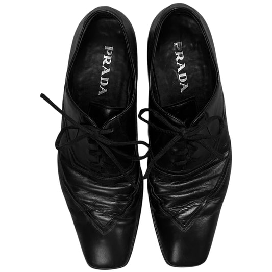 Prada Squared V-Stitch Derbies