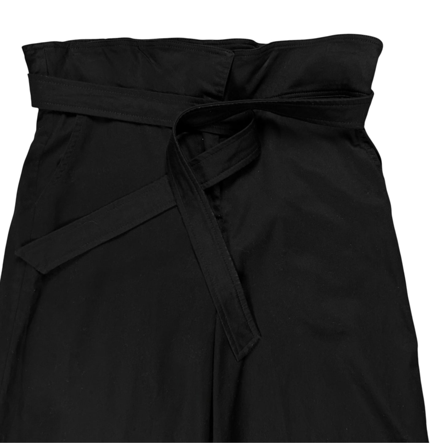 Dries Van Noten Wide Belted Paper Bag Pants - AW19